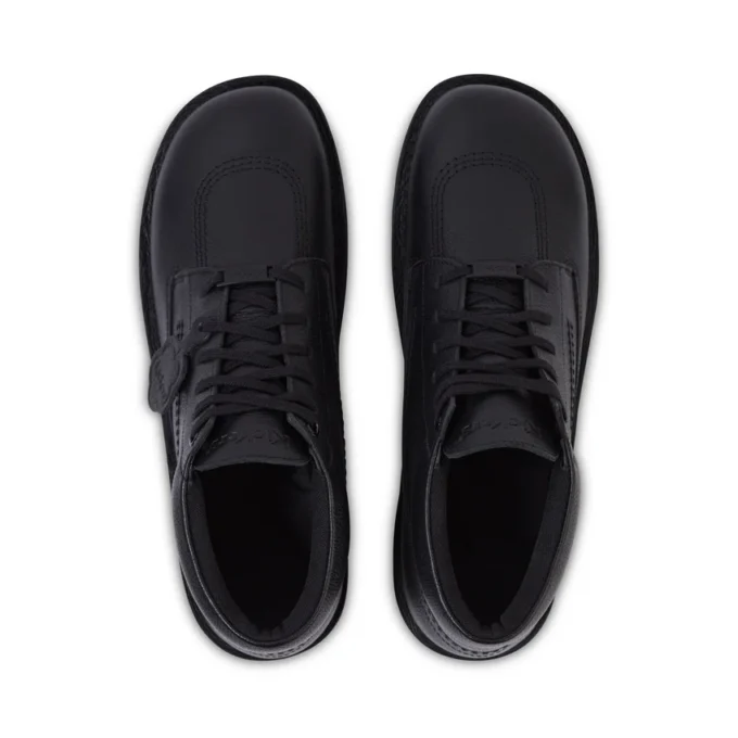 Yetişkin Unisex Kick Boot Tumble Deri Siyah