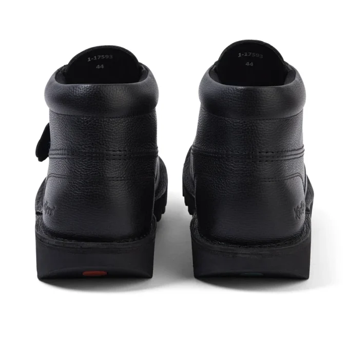 Yetişkin Unisex Kick Boot Tumble Deri Siyah