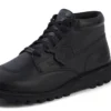 Yetişkin Unisex Kick Boot Tumble Deri Siyah