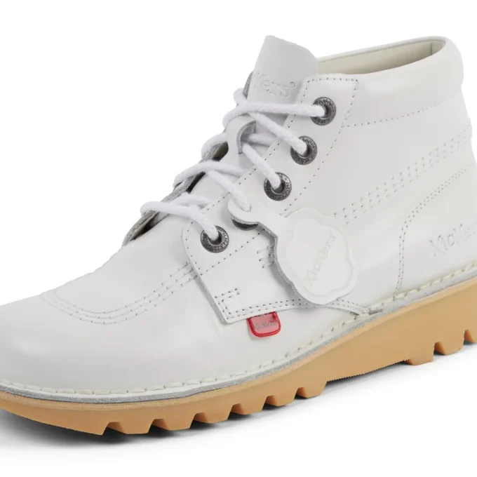Yetişkin Unisex Kick Hi Beyaz
