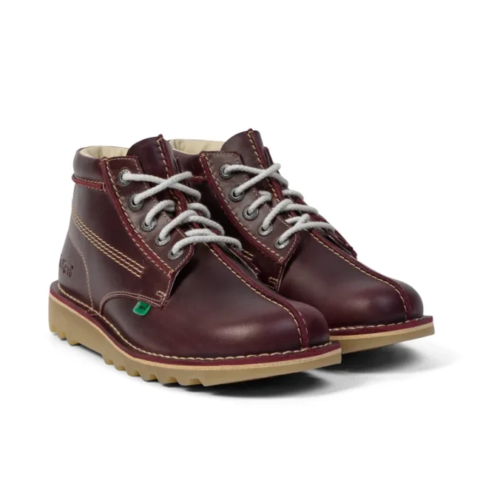 Yetişkin Unisex Kick Hi Central Koyu Kırmızı