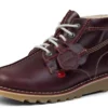 Yetişkin Unisex Kick Hi Central Koyu Kırmızı