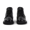 Yetişkin Unisex Kick Hi Croc Deri Botlar Siyah