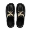 Yetişkin Unisex Kick Hi Damarlı Deri Mains Gri