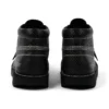 Yetişkin Unisex Kick Hi Damarlı Deri Mains Gri