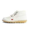 Yetişkin Unisex Kick Hi Deri Alternatif Beyaz
