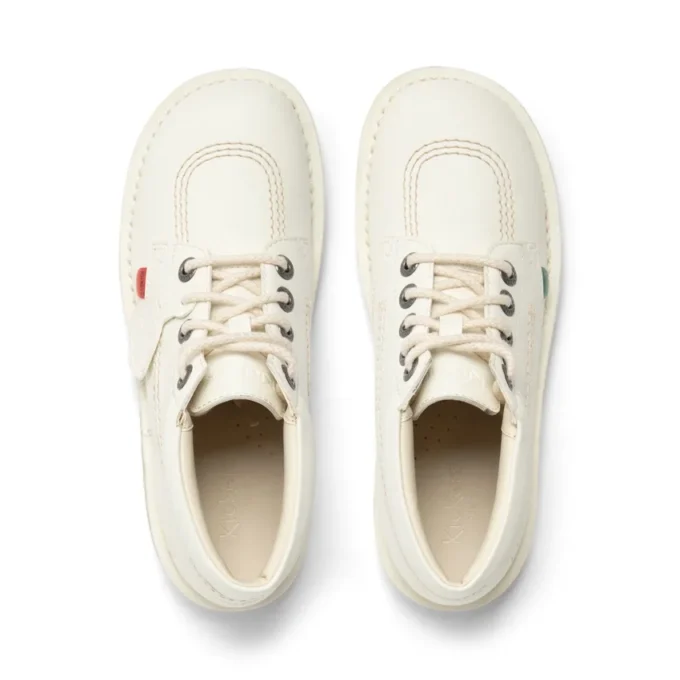 Yetişkin Unisex Kick Hi Deri Alternatif Beyaz