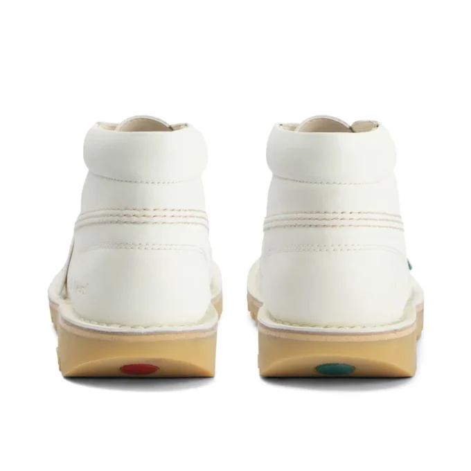 Yetişkin Unisex Kick Hi Deri Alternatif Beyaz
