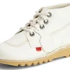 Yetişkin Unisex Kick Hi Deri Alternatif Beyaz