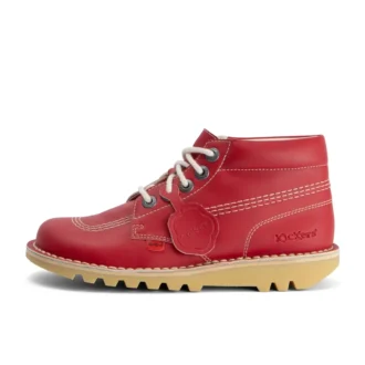 Yetişkin Unisex Kick Hi Deri Alternatif Kırmızı