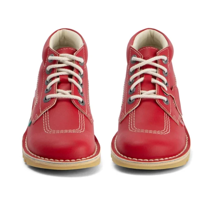 Yetişkin Unisex Kick Hi Deri Alternatif Kırmızı