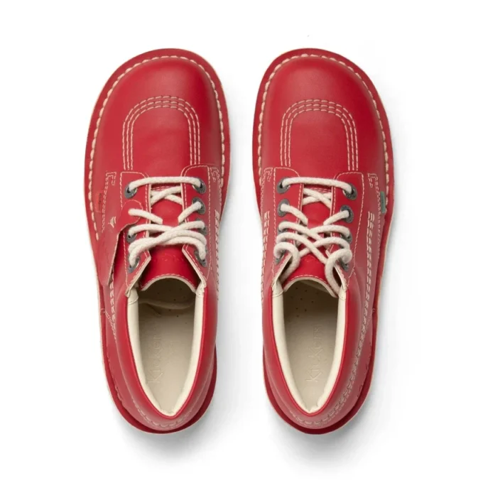 Yetişkin Unisex Kick Hi Deri Alternatif Kırmızı