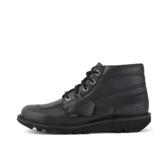 Yetişkin Unisex Kick Hi Deri Alternatif Siyah