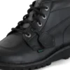 Yetişkin Unisex Kick Hi Deri Alternatif Siyah