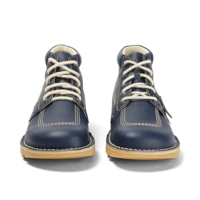 Yetişkin Unisex Kick Hi Deri Alternatifi Lacivert
