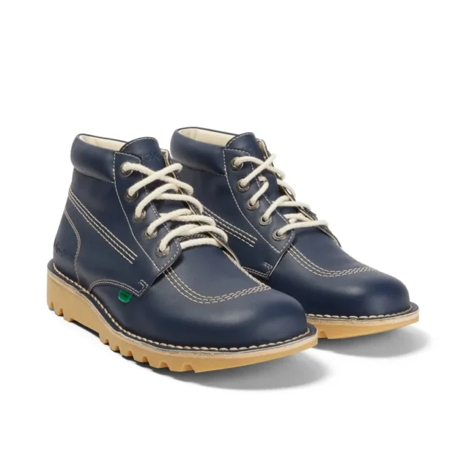 Yetişkin Unisex Kick Hi Deri Alternatifi Lacivert