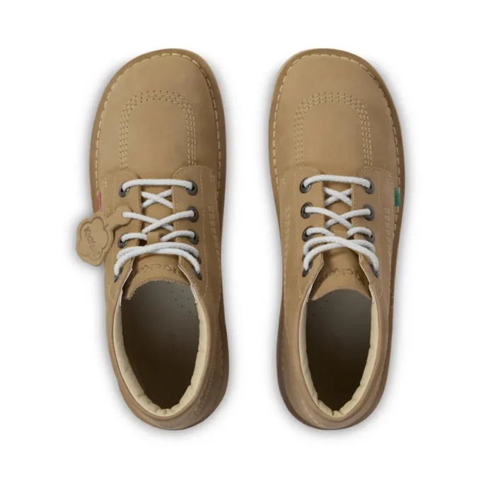 Yetişkin Unisex Kick Hi Deri Kum