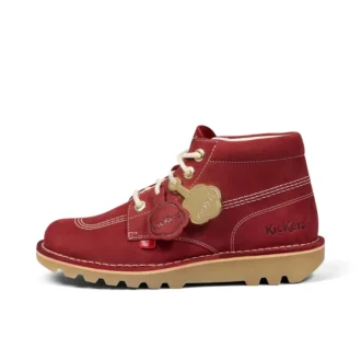 Yetişkin Unisex Kick Hi Goldie Botlar Kırmızı