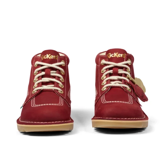 Yetişkin Unisex Kick Hi Goldie Botlar Kırmızı