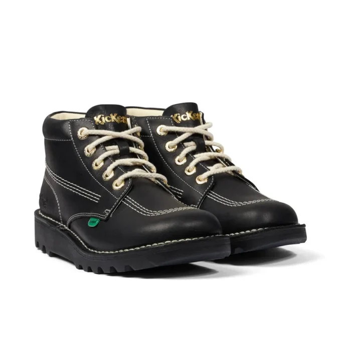 Yetişkin Unisex Kick Hi Goldie Botlar Siyah