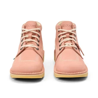 Yetişkin Unisex Kick Hi Nubuk Açık Pembe