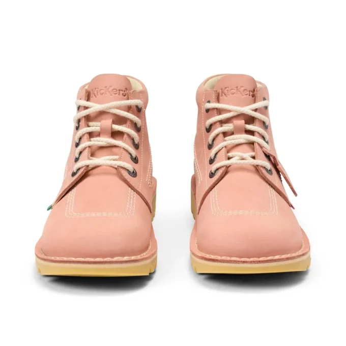 Yetişkin Unisex Kick Hi Nubuk Açık Pembe