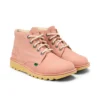 Yetişkin Unisex Kick Hi Nubuk Açık Pembe