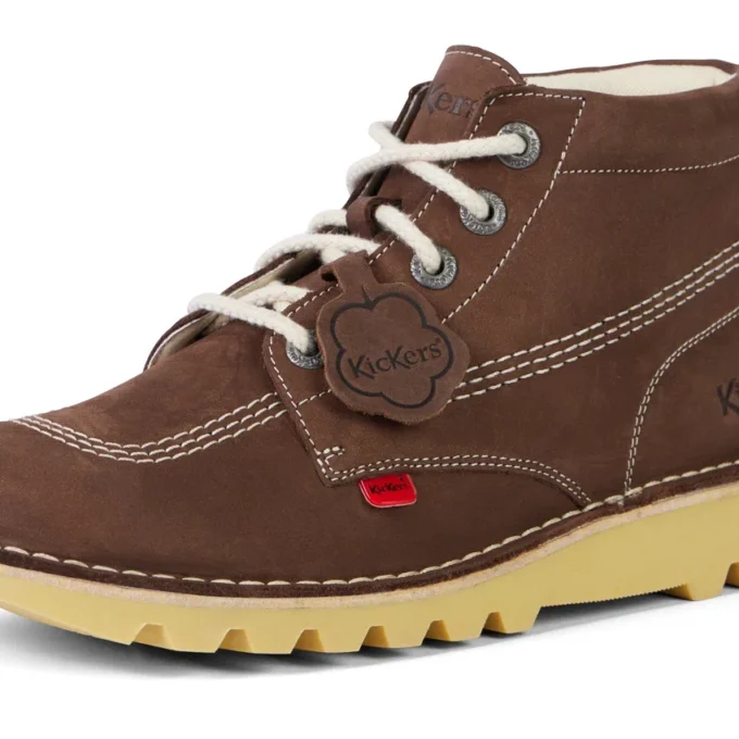 Yetişkin Unisex Kick Hi Süet Kahverengi
