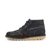 Yetişkin Unisex Kick Hi Siyah/Beyaz