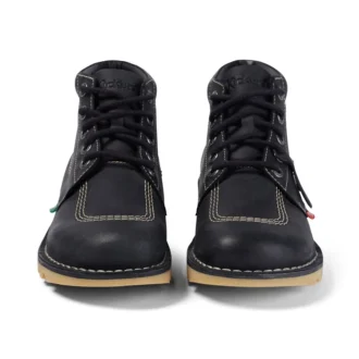 Yetişkin Unisex Kick Hi Siyah/Beyaz