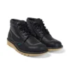 Yetişkin Unisex Kick Hi Siyah/Beyaz