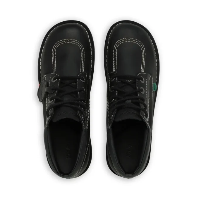 Yetişkin Unisex Kick Hi Siyah/Beyaz