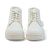 Yetişkin Unisex Kick Hi Stack Deri Alternatif Beyaz