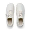 Yetişkin Unisex Kick Hi Stack Deri Alternatif Beyaz