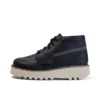 Yetişkin Unisex Kick Hi Stack Deri Alternatif Siyah