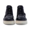 Yetişkin Unisex Kick Hi Stack Deri Alternatif Siyah