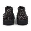 Yetişkin Unisex Kick Hi Stack Spot Deri Siyah