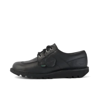 Yetişkin Unisex Kick Lo Deri Alternatif Siyah