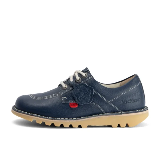 Yetişkin Unisex Kick Lo Deri Lacivert