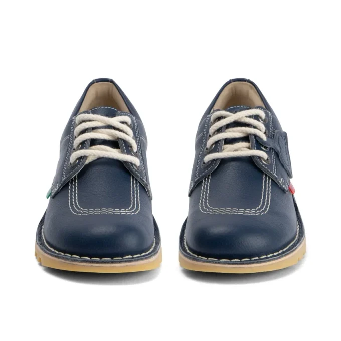 Yetişkin Unisex Kick Lo Deri Lacivert