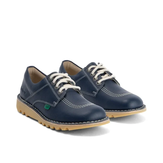 Yetişkin Unisex Kick Lo Deri Lacivert