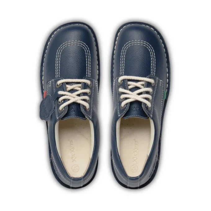 Yetişkin Unisex Kick Lo Deri Lacivert