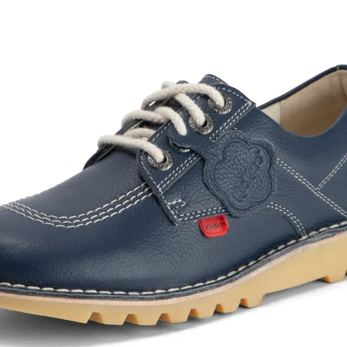 Yetişkin Unisex Kick Lo Deri Lacivert