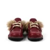 Yetişkin Unisex Kick Mule Fur Mains Kırmızı
