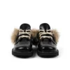 Yetişkin Unisex Kick Mule Fur Mains Siyah
