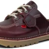 Yetişkin Unisex Kick Mule Koyu Kırmızı