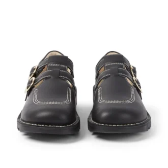 Yetişkin Unisex Kick T-Bar Goldie Ayakkabılar Siyah