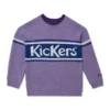 Yetişkin Unisex Kickers Göğüs Logolu Örgü Mor