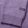 Yetişkin Unisex Kickers Göğüs Logolu Örgü Mor