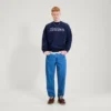 Yetişkin Unisex Kickers Klasik Crew Sweatshirt Lacivert